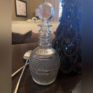 Tiffany & Co. 1776 Seagrams Crystal Vintage Decanter